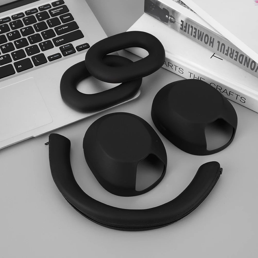 Silicone Headphones Protective Case Cover Headbeam Protector Sleeve Soft Skin Protector for Sony WH-1000XM5 Accessories