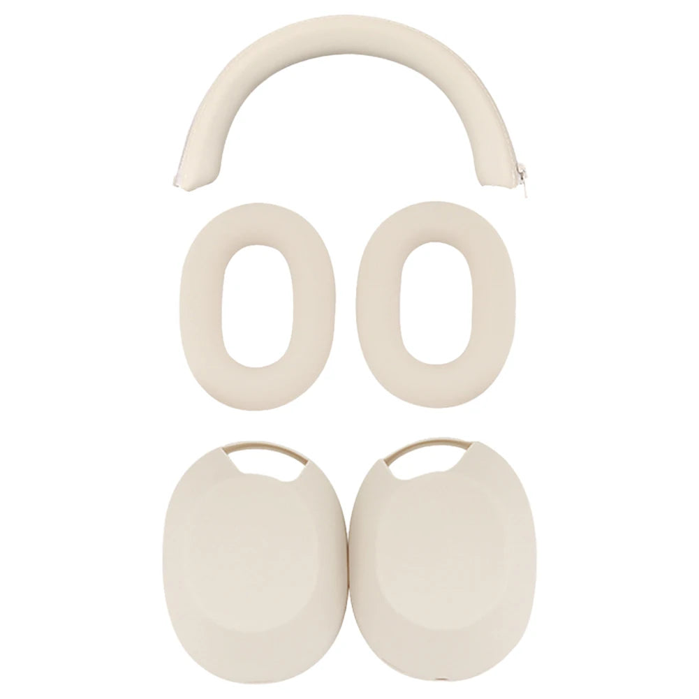 Silicone Headphones Protective Case Cover Headbeam Protector Sleeve Soft Skin Protector for Sony WH-1000XM5 Accessories